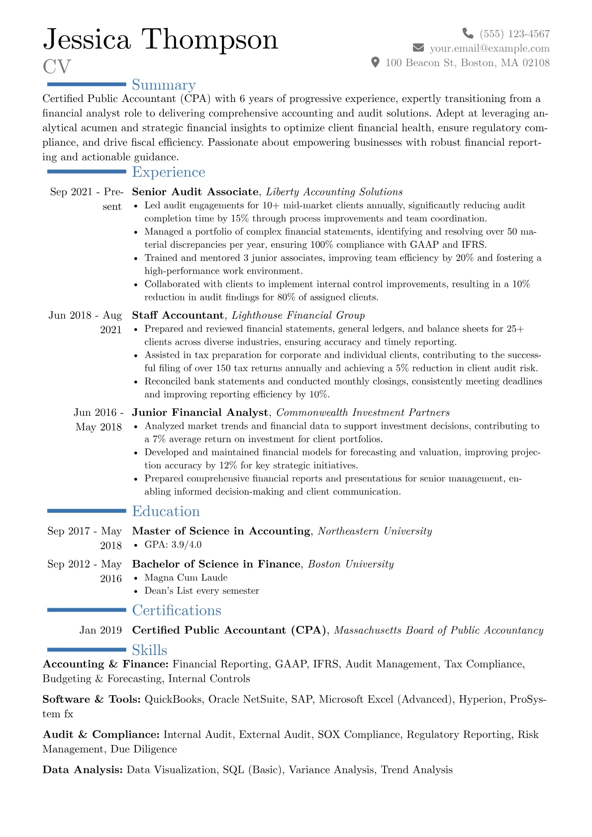 Career changer version - Page 1
