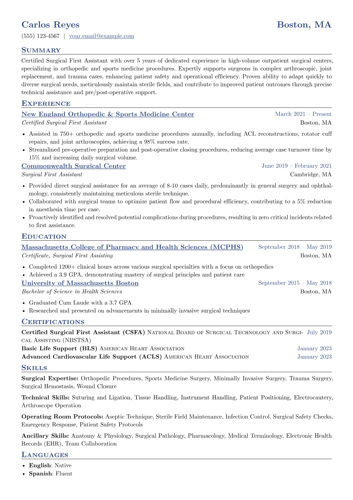 Certified Surgical version - Page 1