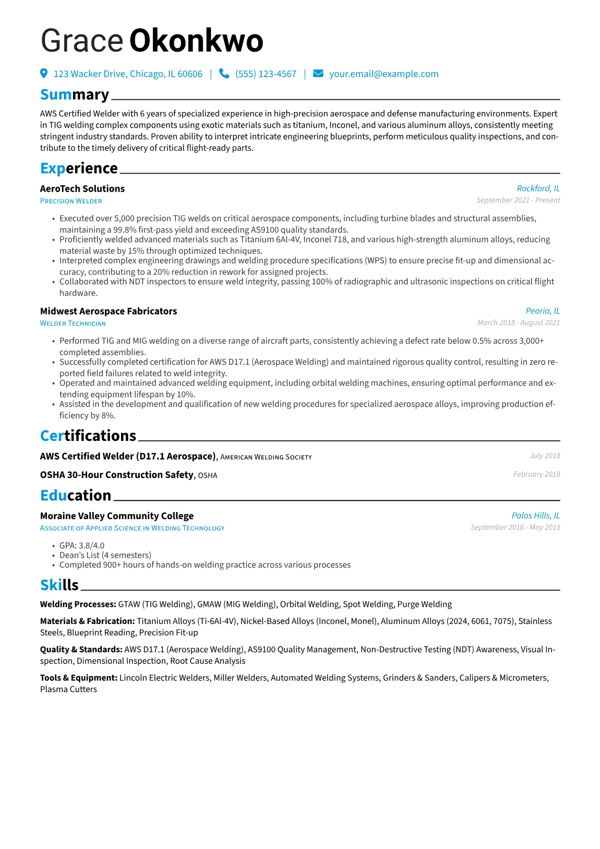 Aerospace Welder Chicago version - Page 1