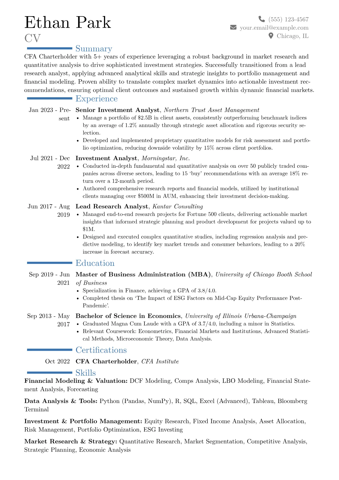 Career changer version - Page 1