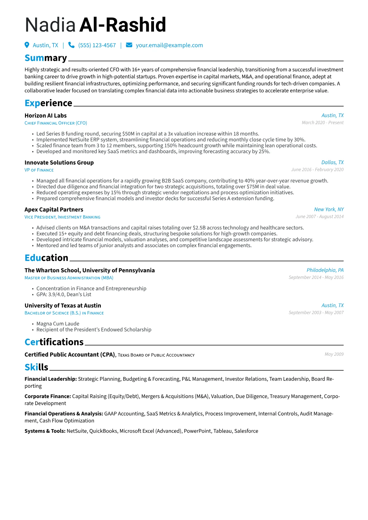 Career changer version - Page 1