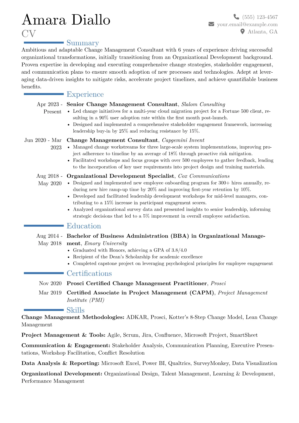 Career changer version - Page 1