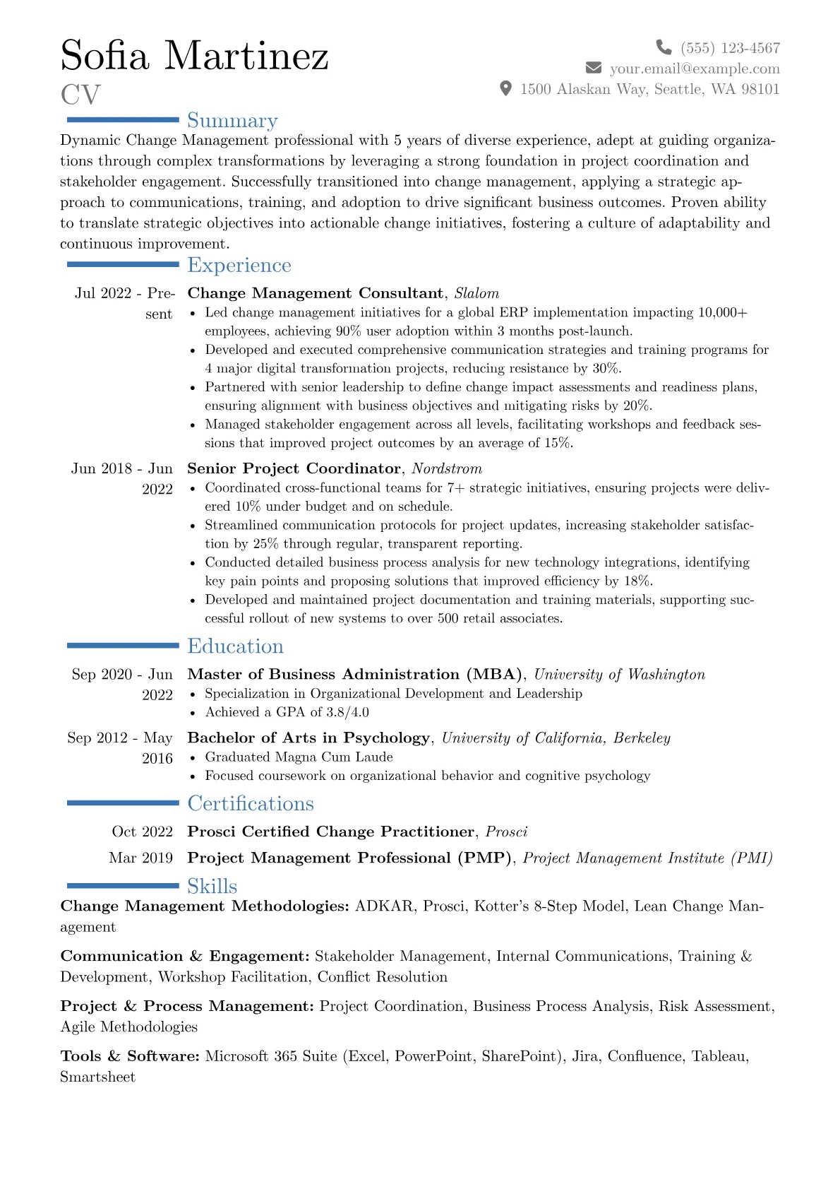 Career changer version - Page 1