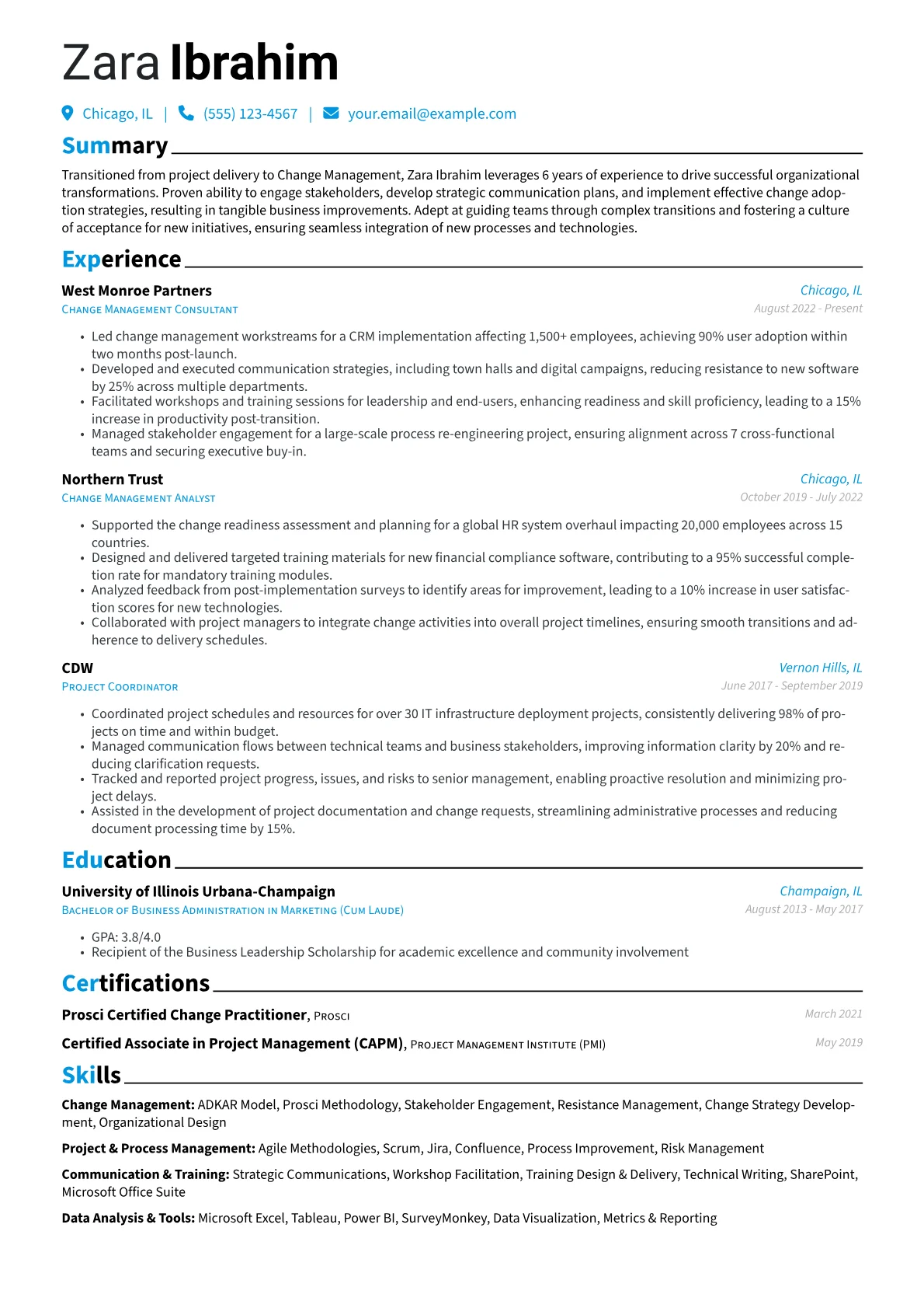 Career changer version - Page 1