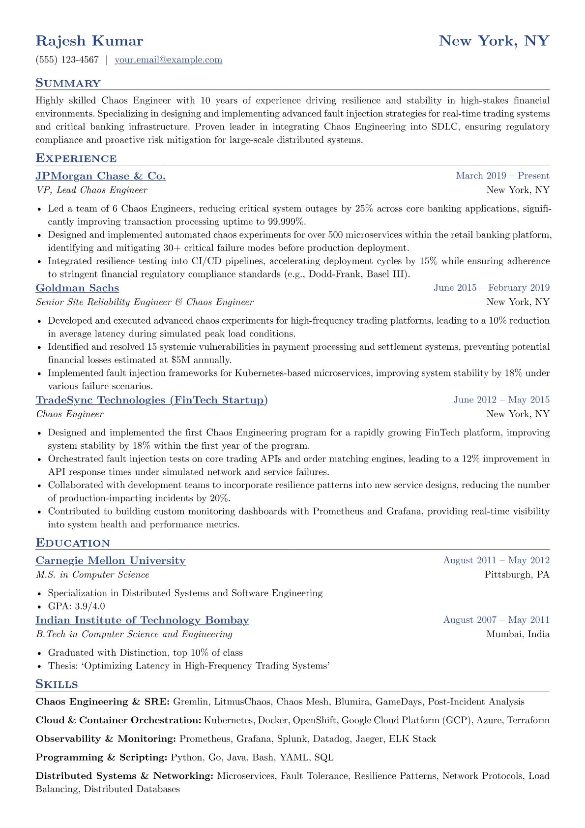 Financial Services version - Page 1