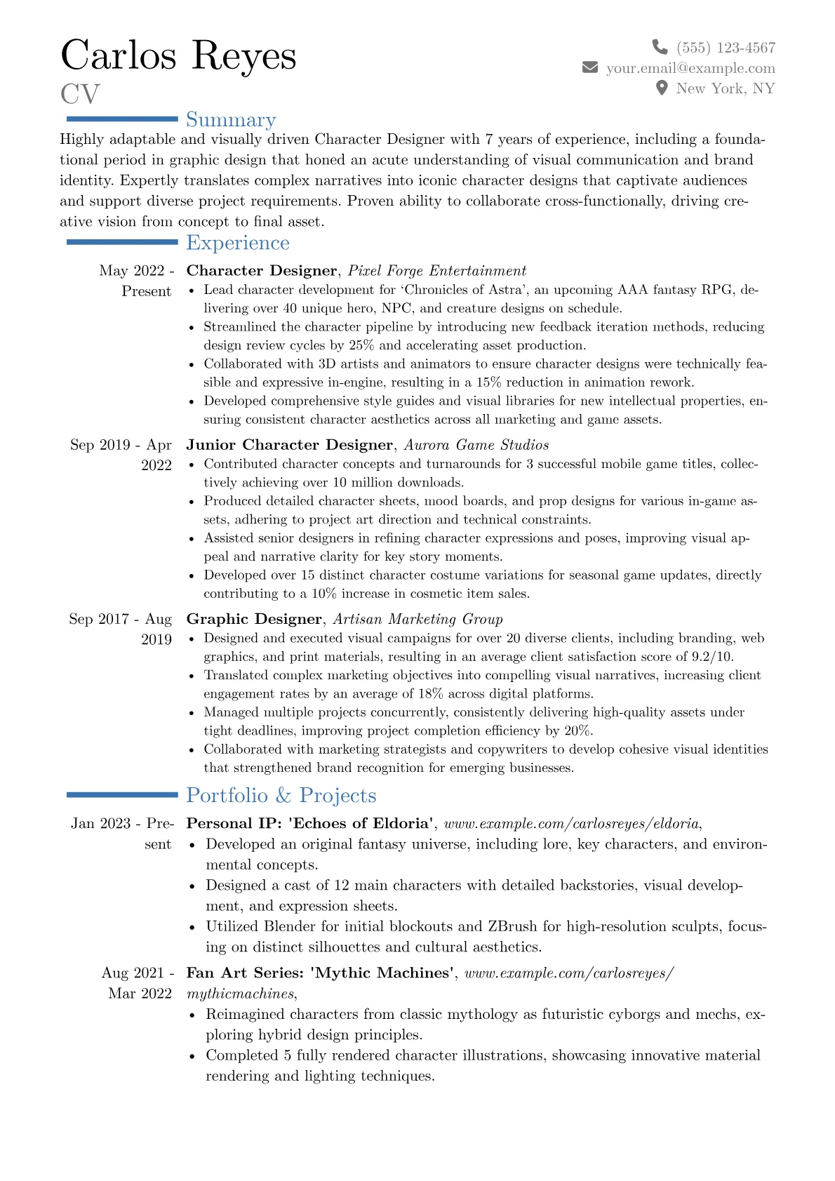 Career changer version - Page 1