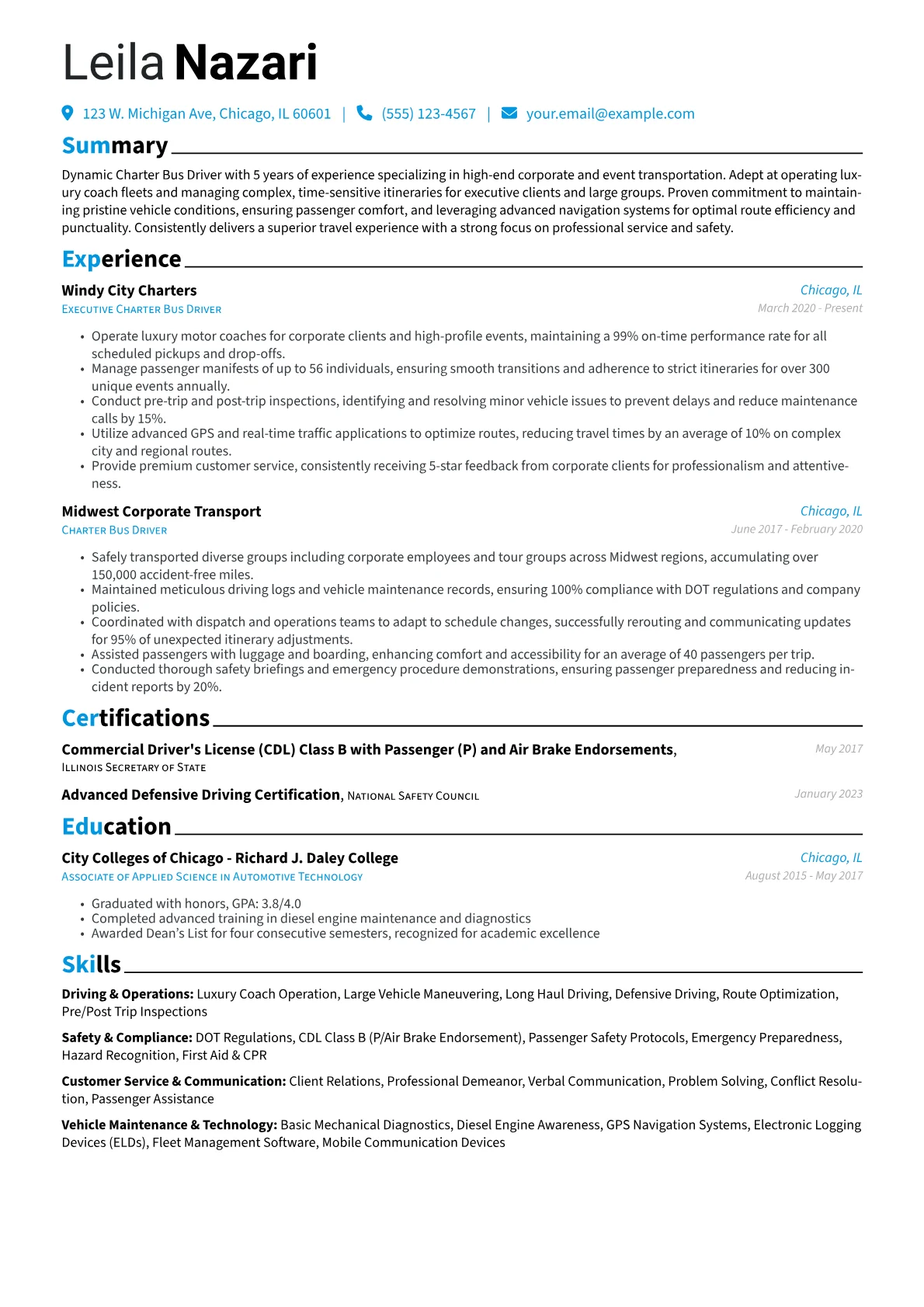 Corporate Charter version - Page 1