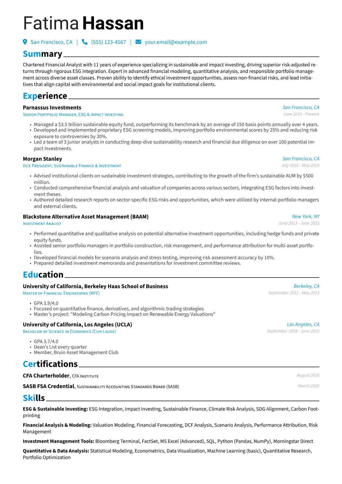 Chartered Financial version - Page 1