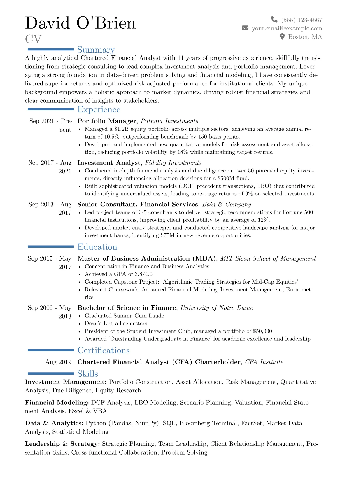 Career changer version - Page 1