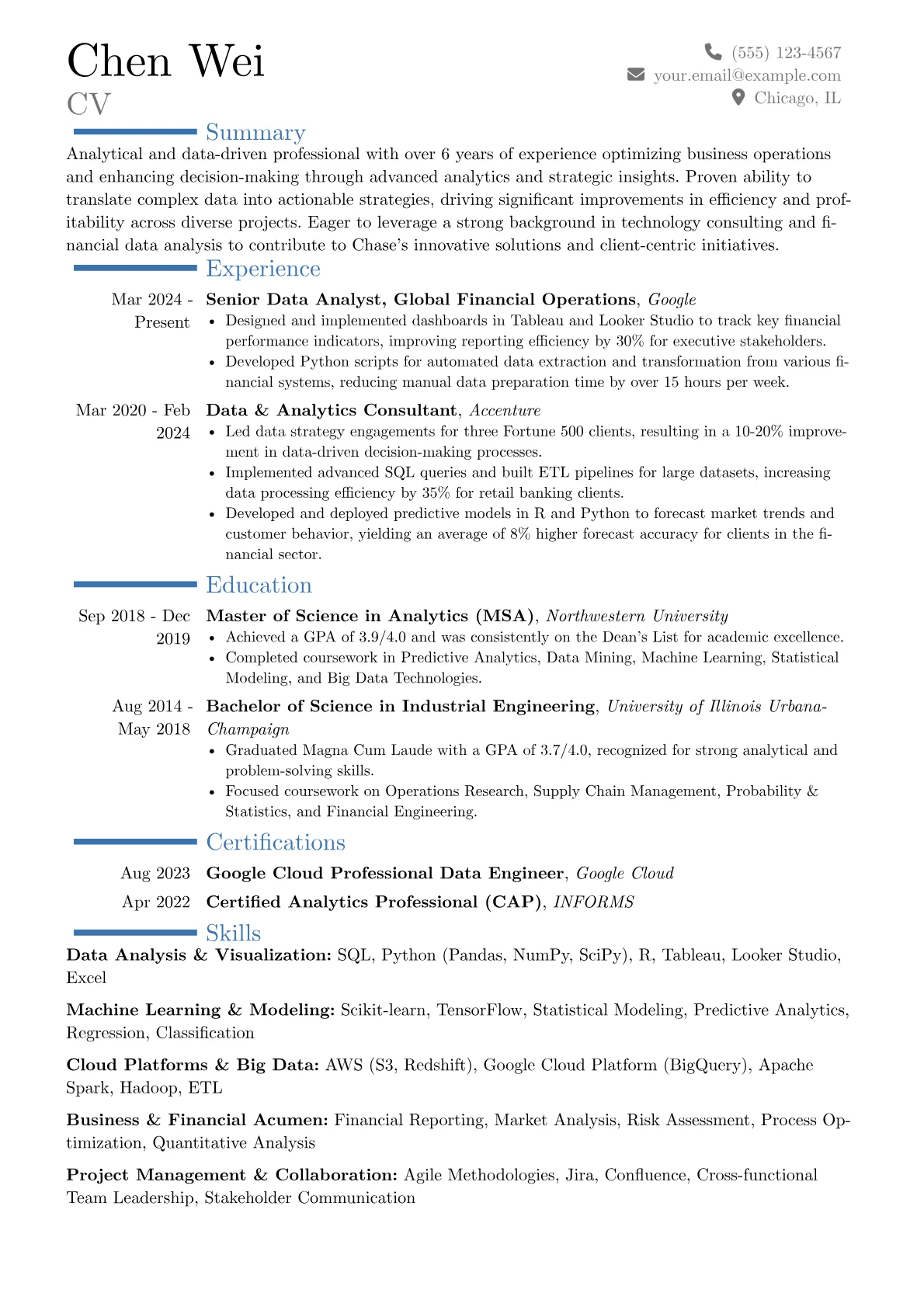 Career changer version - Page 1
