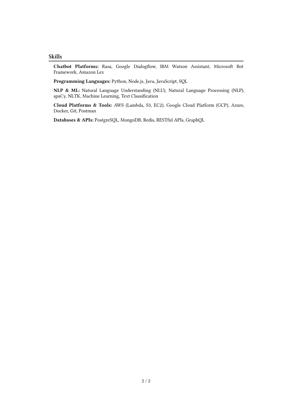 Career changer version - Page 2