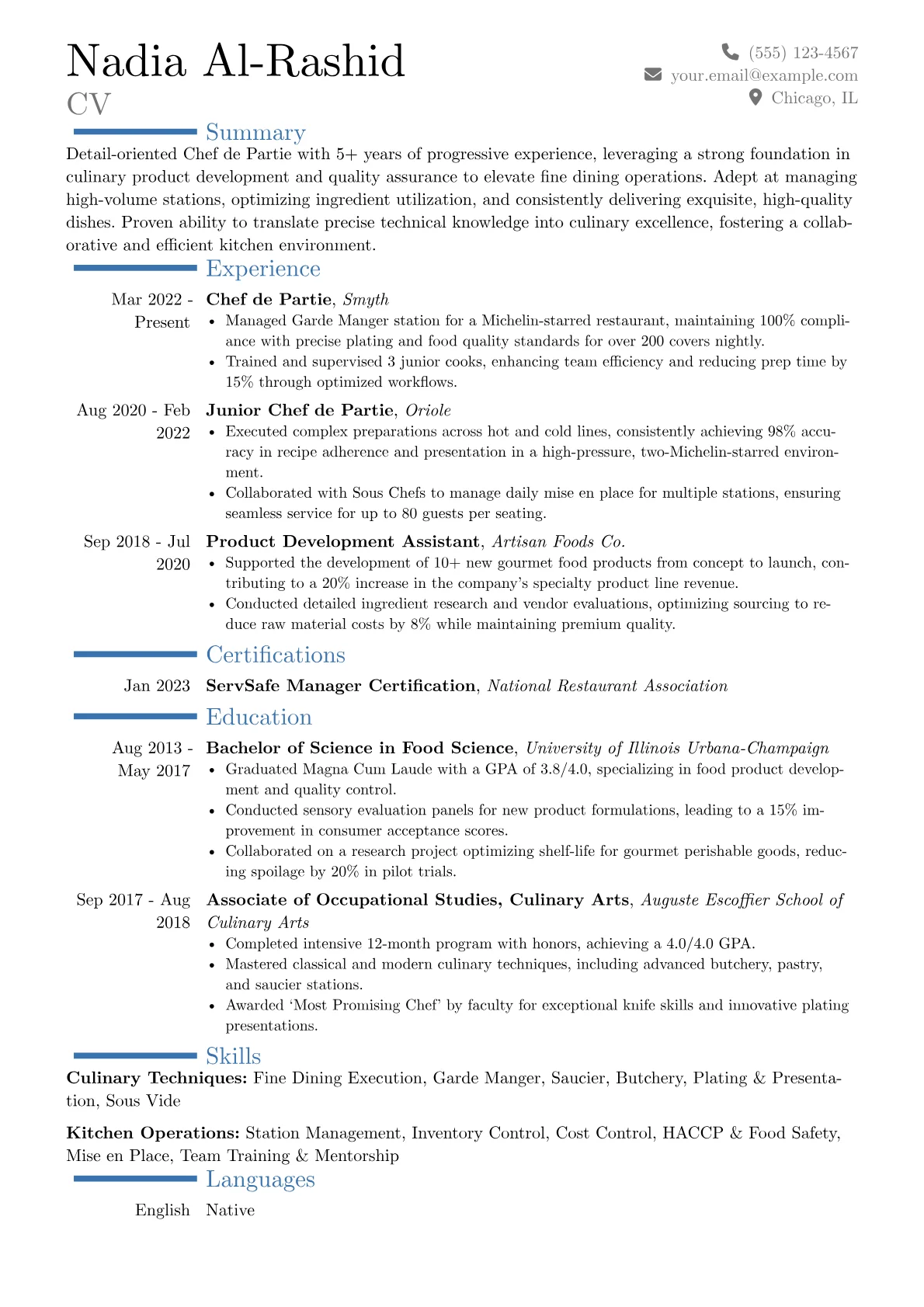 Career changer version - Page 1