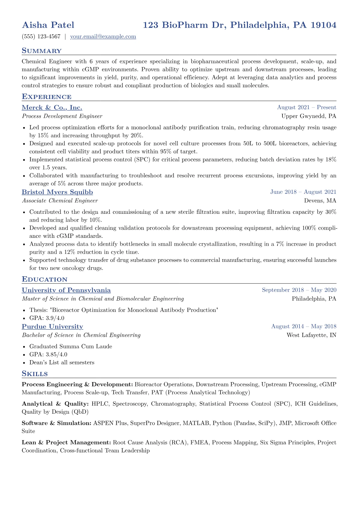 Process Engineering version - Page 1