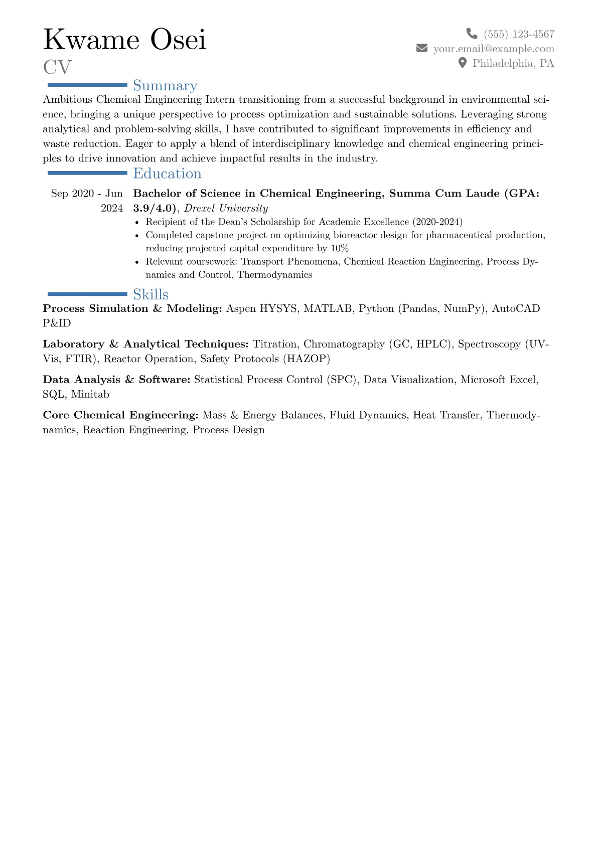 Career changer version - Page 1