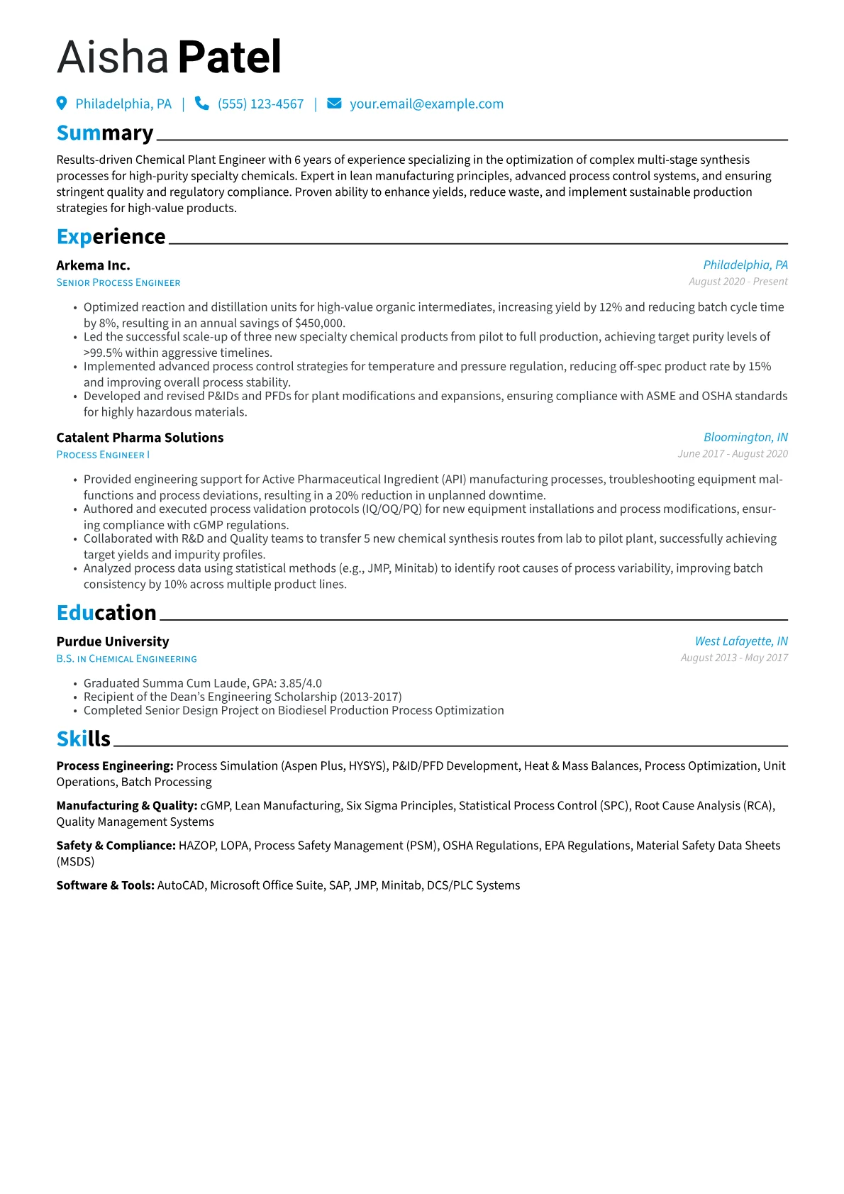 Specialty Chemicals version - Page 1