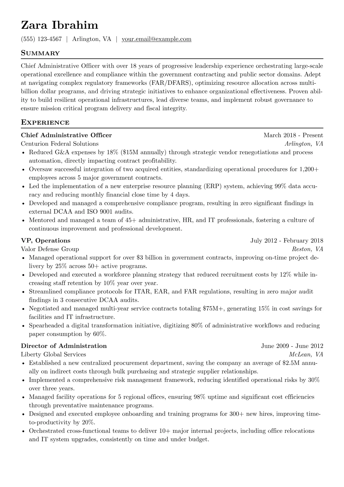 Government Contracting version - Page 1