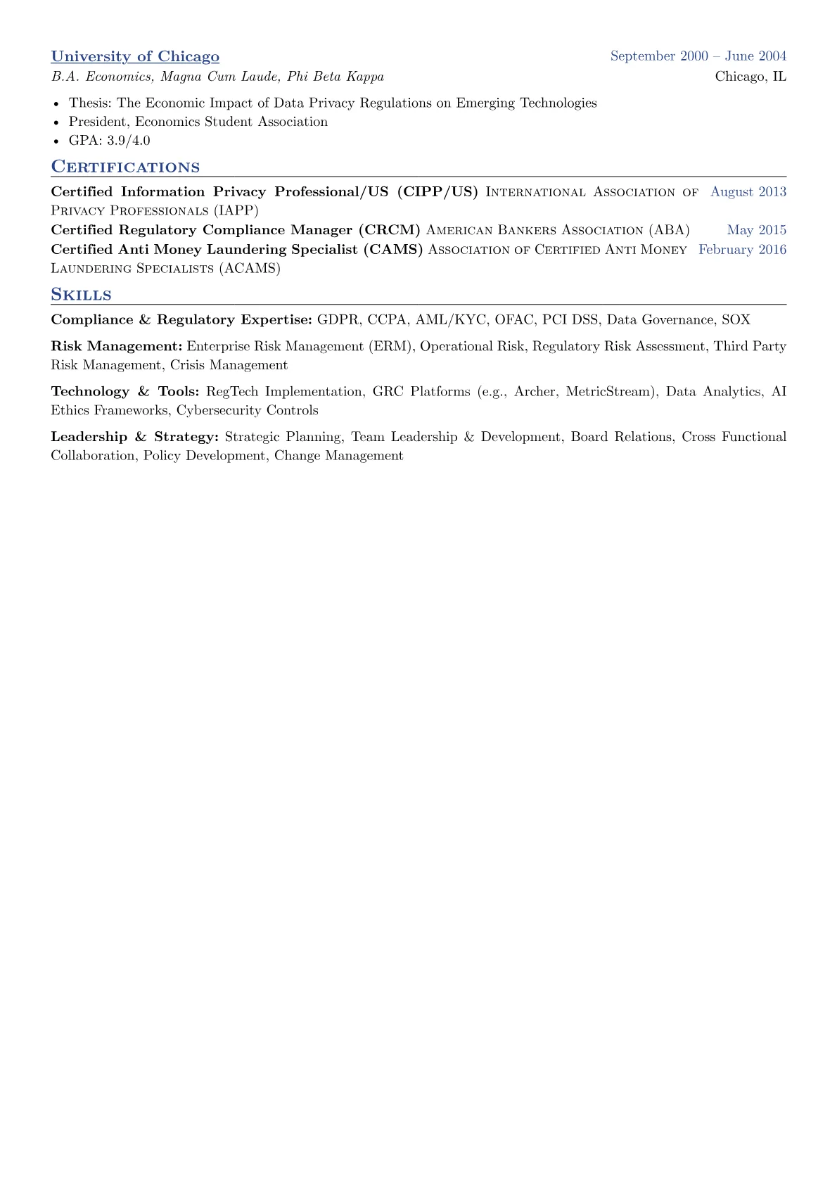 Chief Compliance version - Page 2