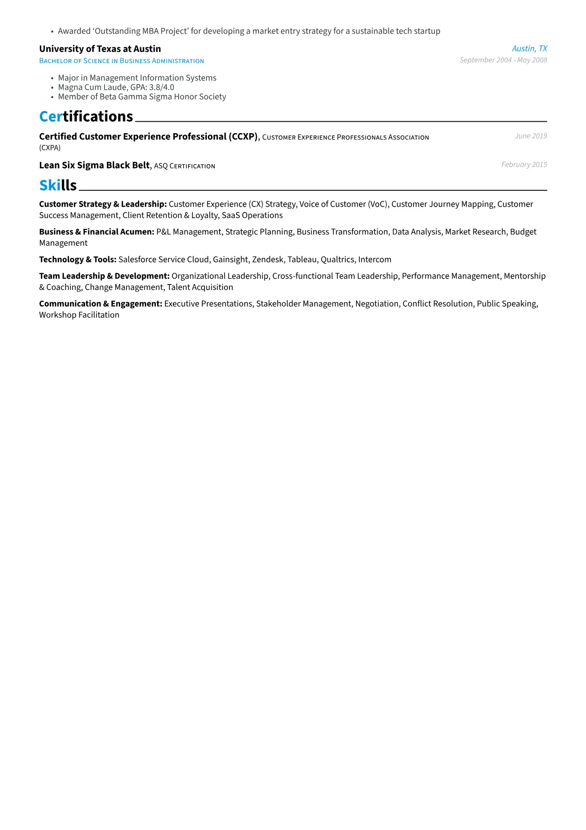 Career changer version - Page 2