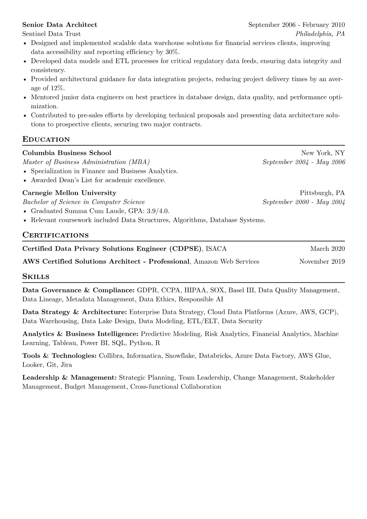 Chief Data Officer version - Page 2