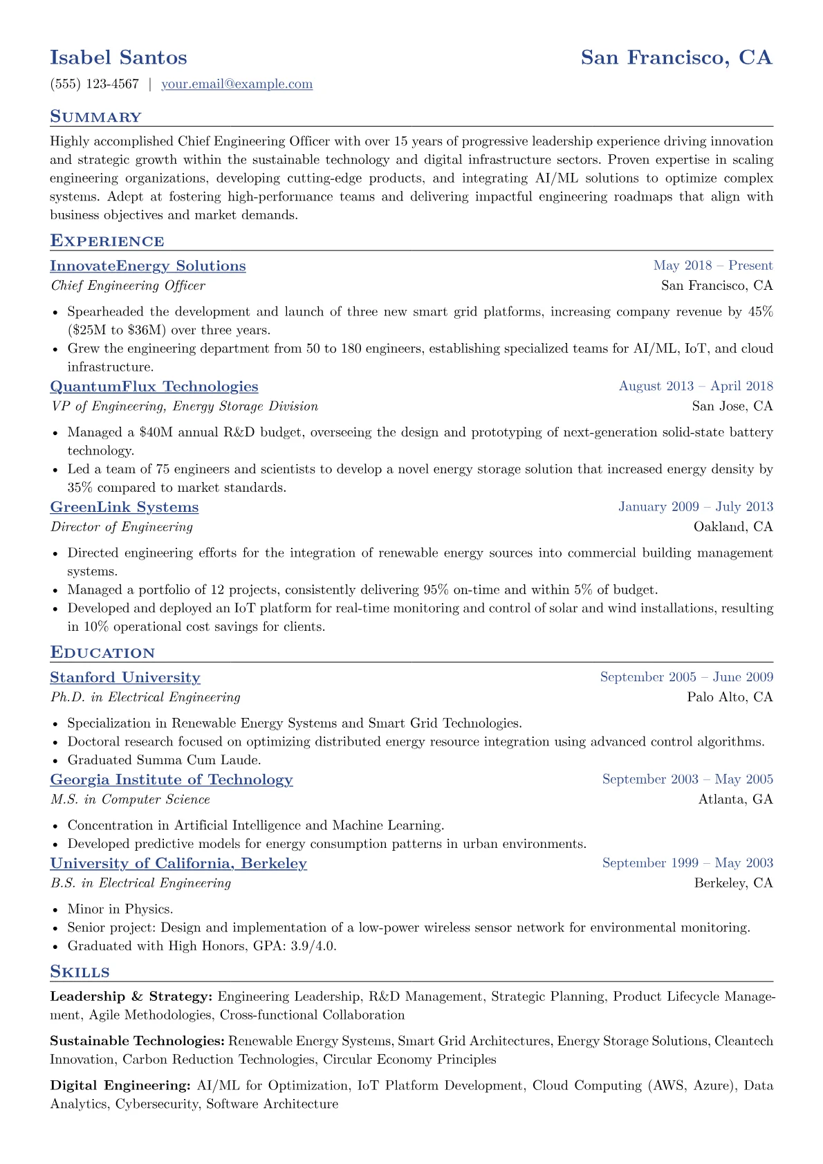 Leadership & Strategy version - Page 1