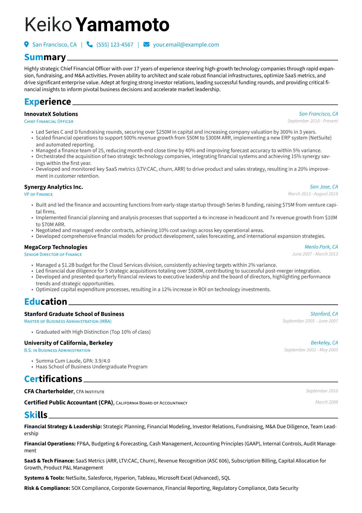 Tech Growth CFO version - Page 1