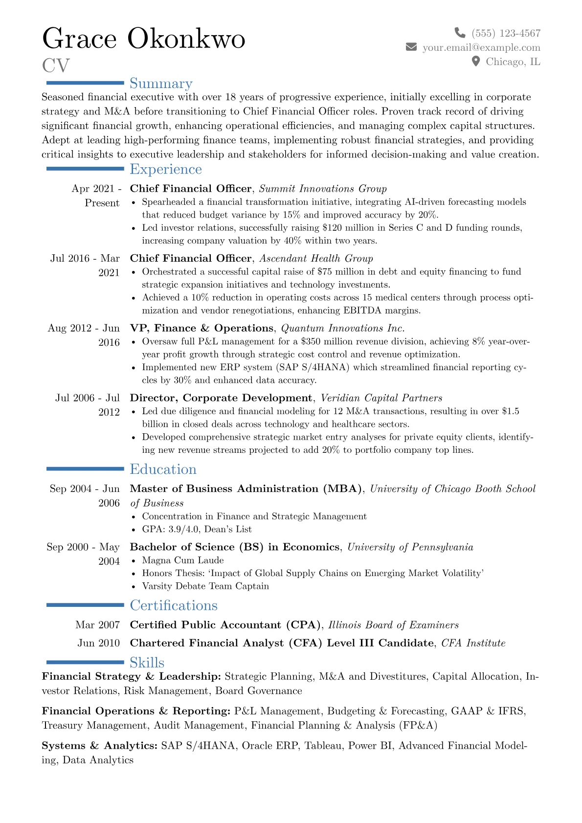 Career changer version - Page 1
