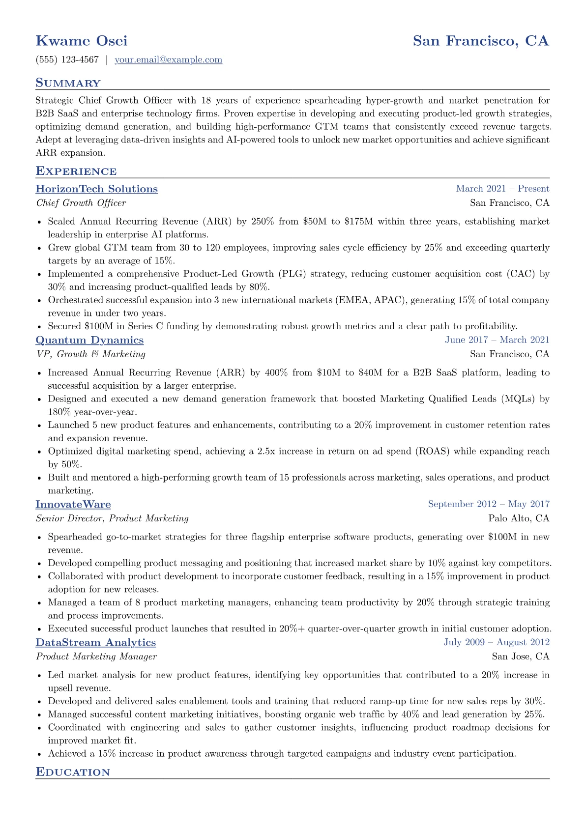 Chief Growth Officer version - Page 1
