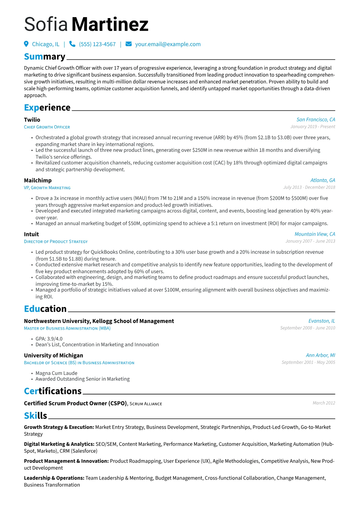 Career changer version - Page 1