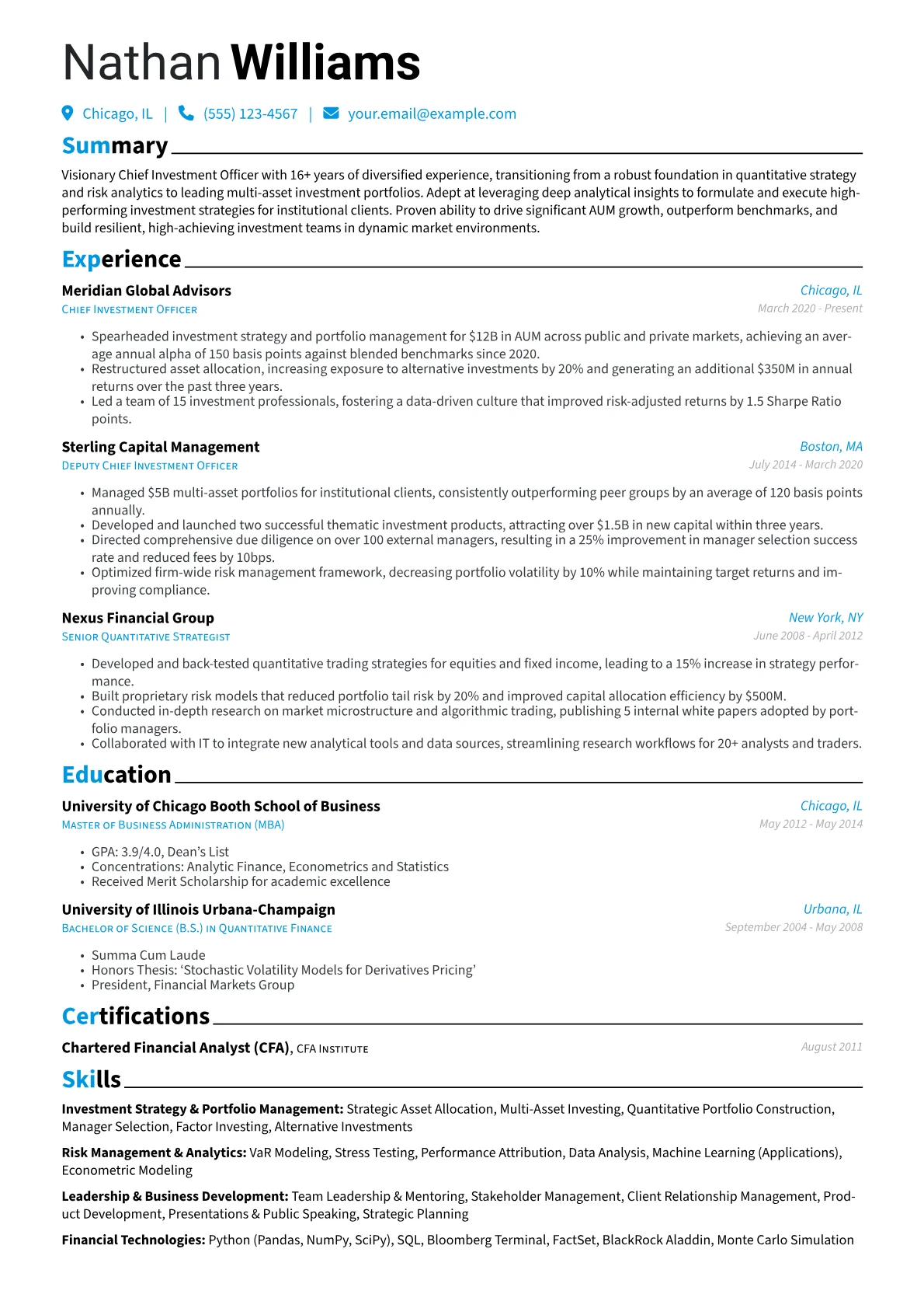 Career changer version - Page 1