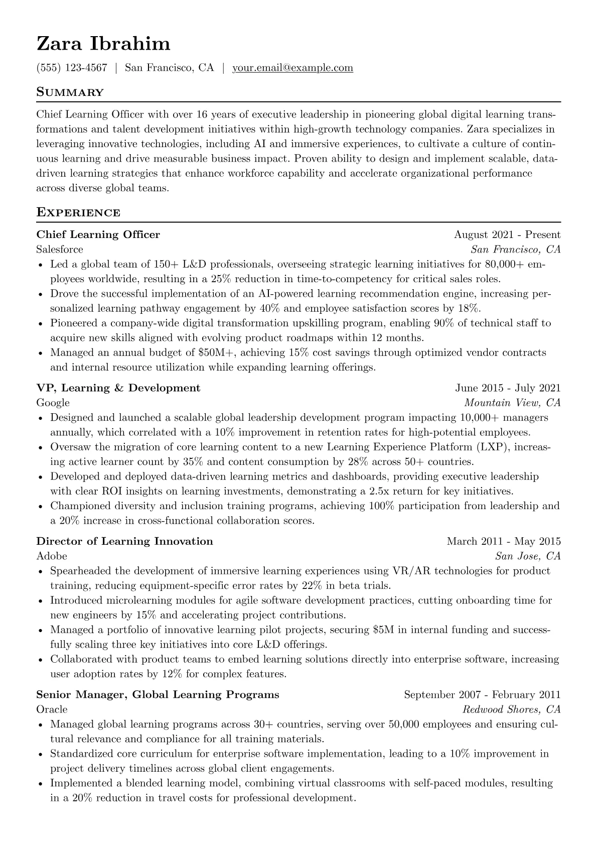 Chief Learning version - Page 1