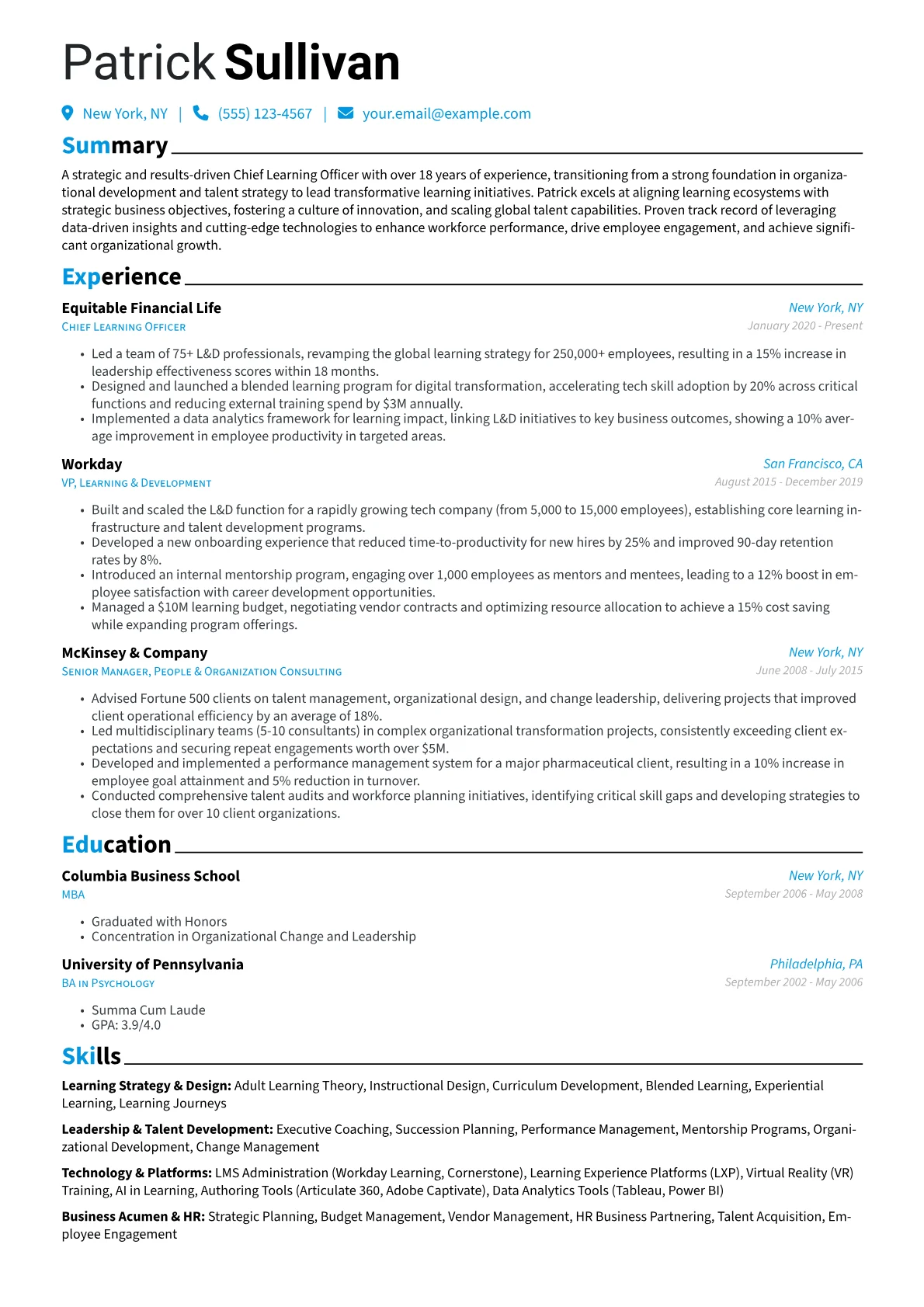 Career changer version - Page 1