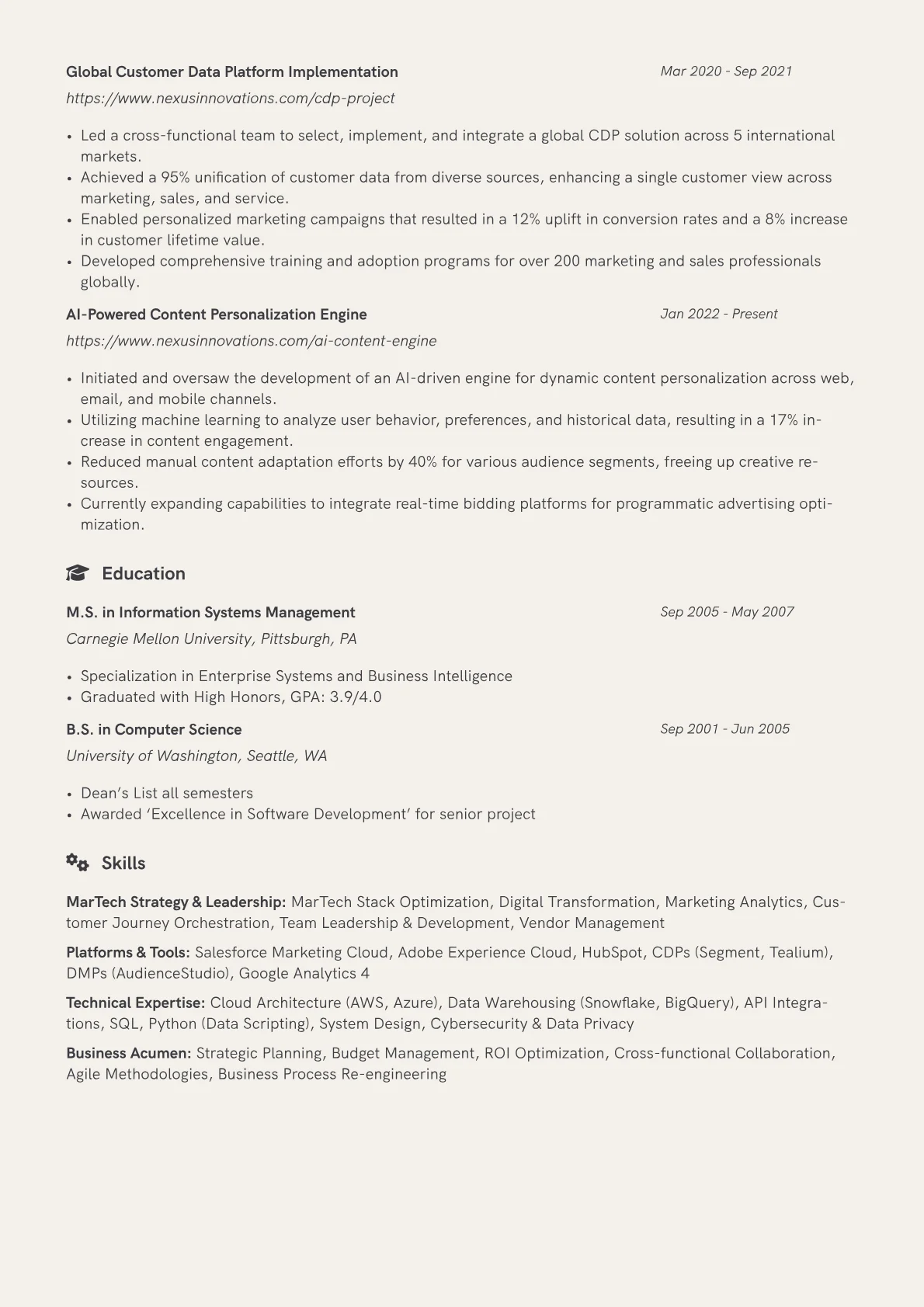 Career changer version - Page 2