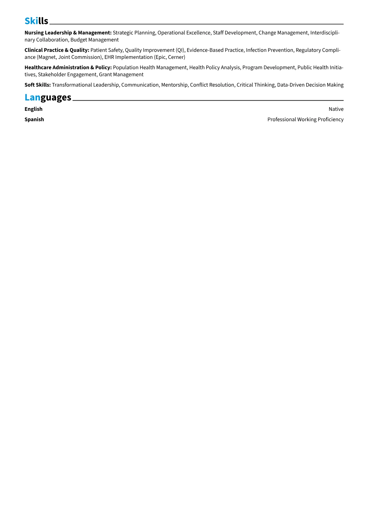 Career changer version - Page 2
