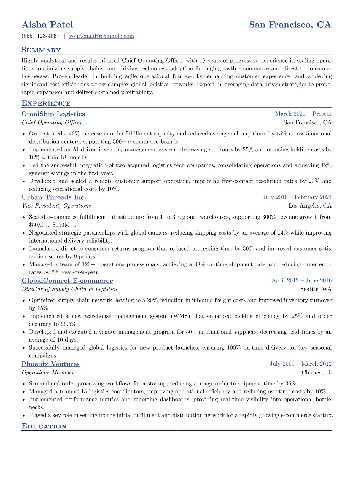 DTC & Logistics Focus version - Page 1