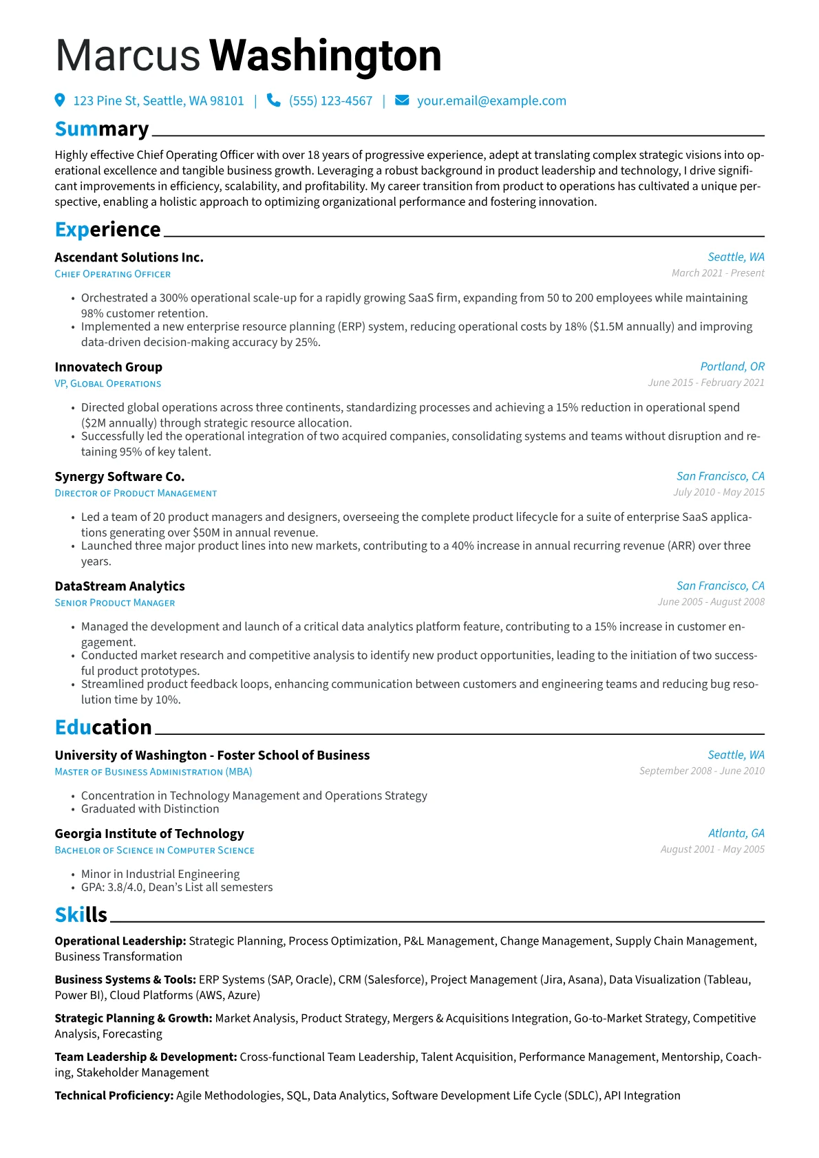 Career changer version - Page 1