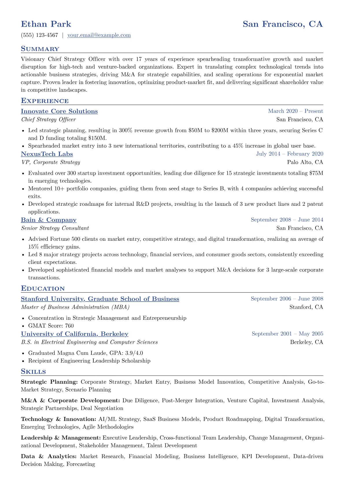 Chief Strategy Officer version - Page 1