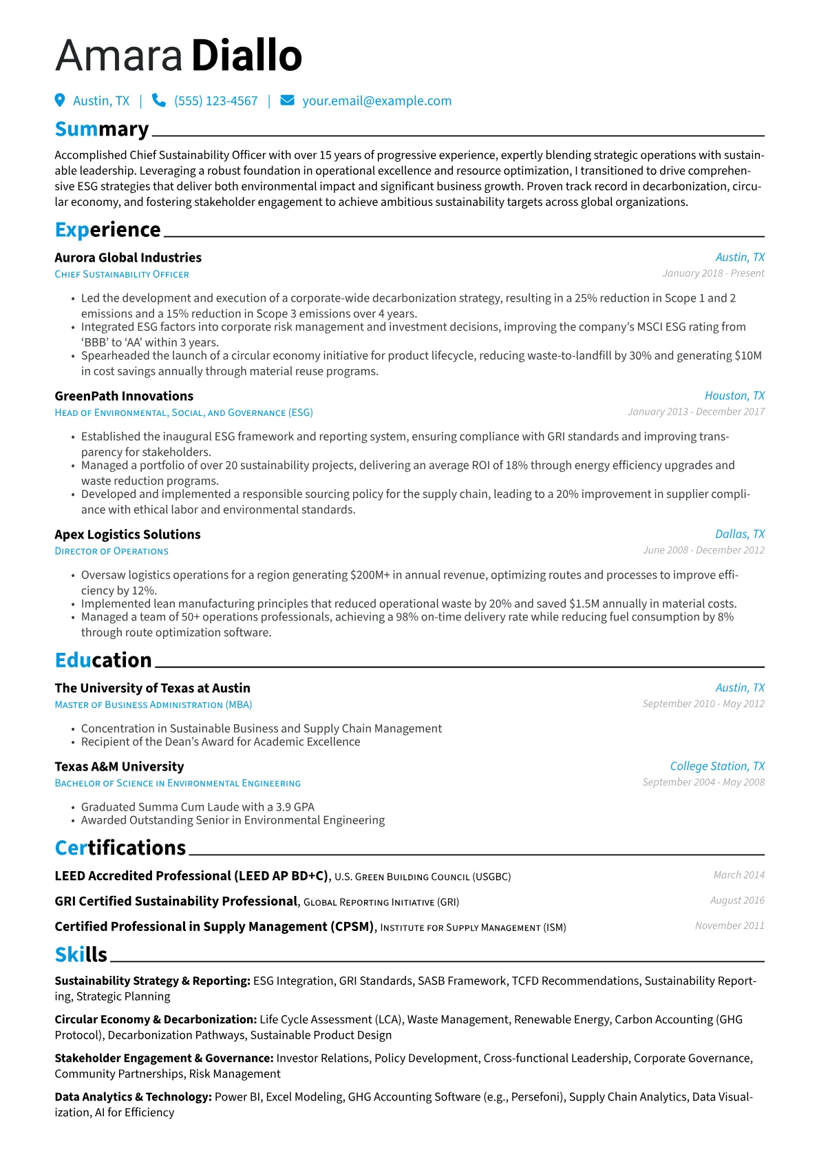 Career changer version - Page 1