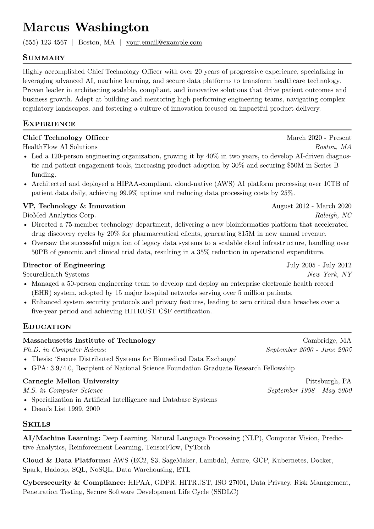 Chief Technology version - Page 1
