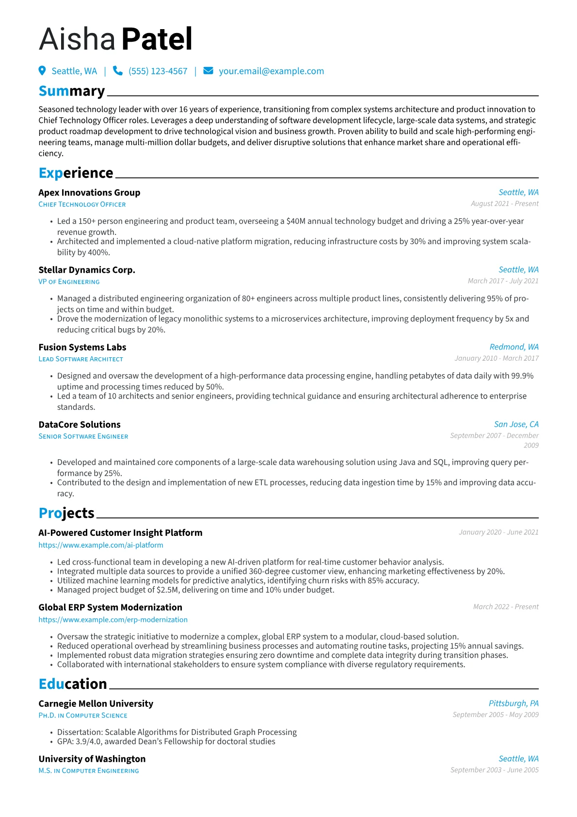 Career changer version - Page 1