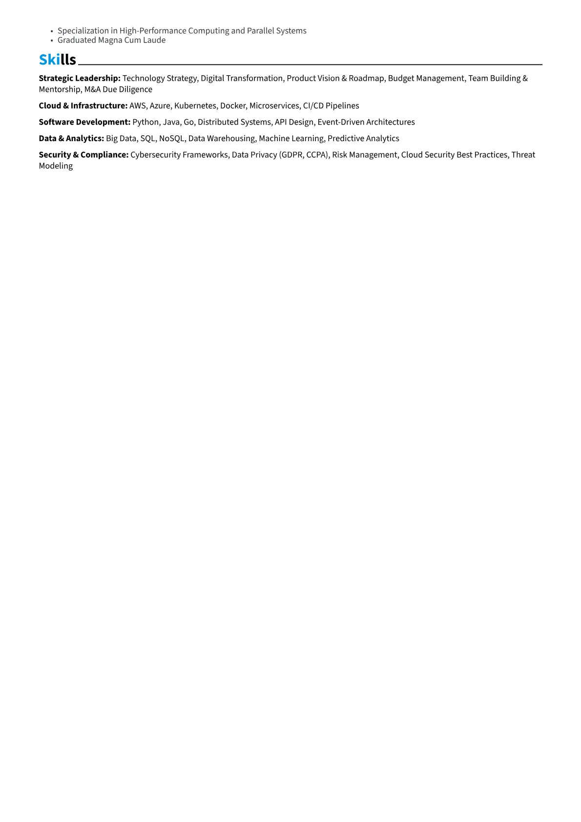 Career changer version - Page 2