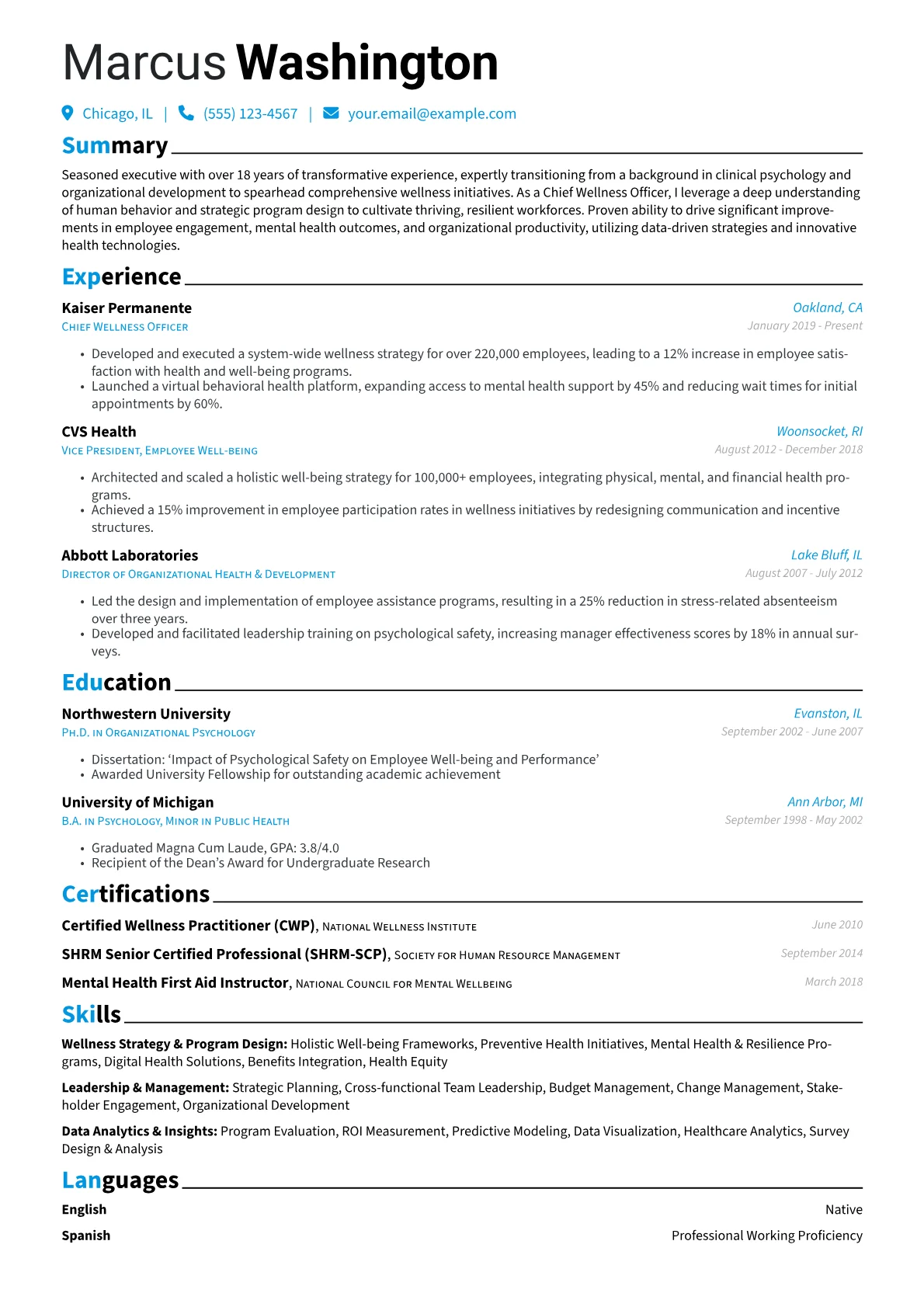 Career changer version - Page 1