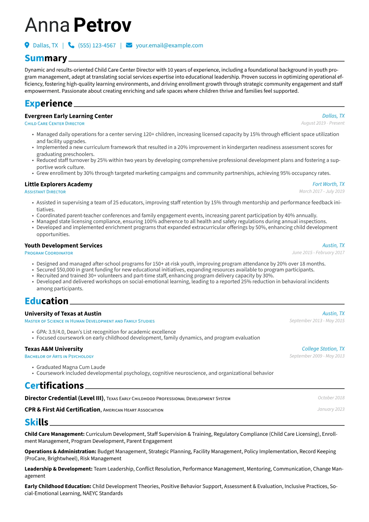 Career changer version - Page 1