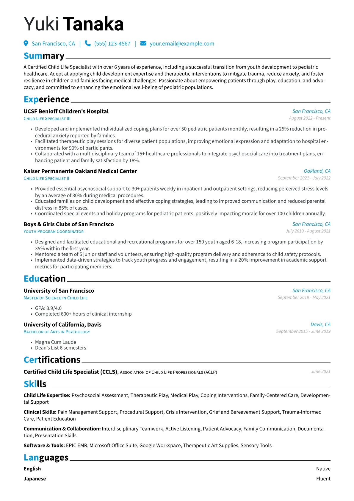 Career changer version - Page 1