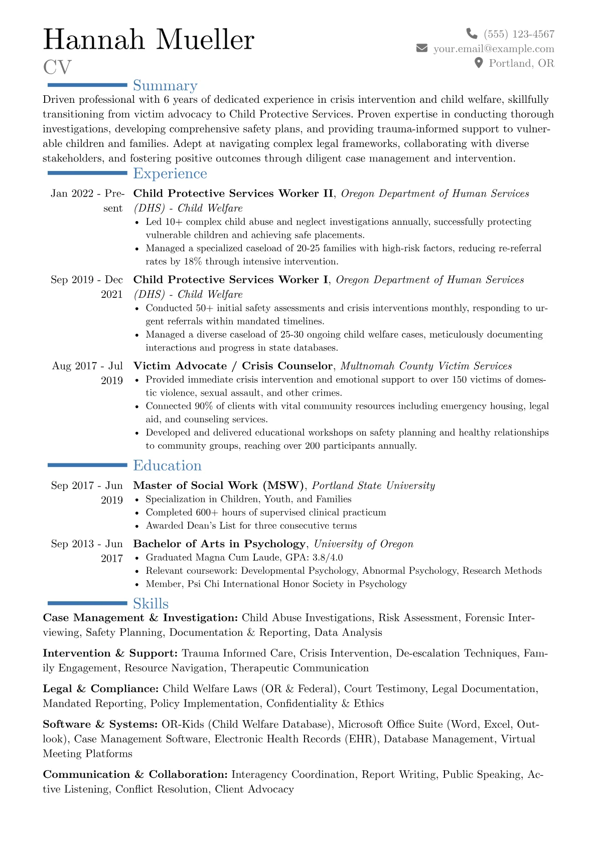Career changer version - Page 1