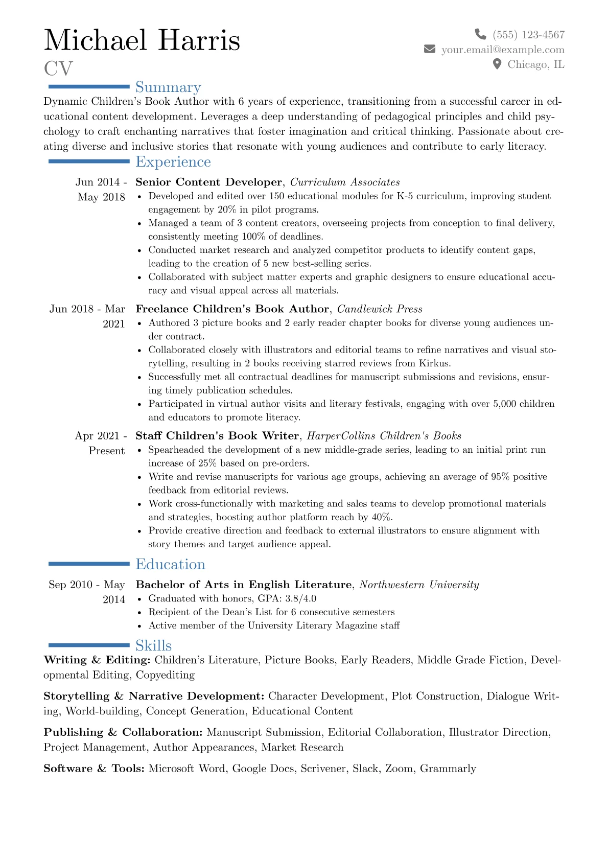 Career changer version - Page 1