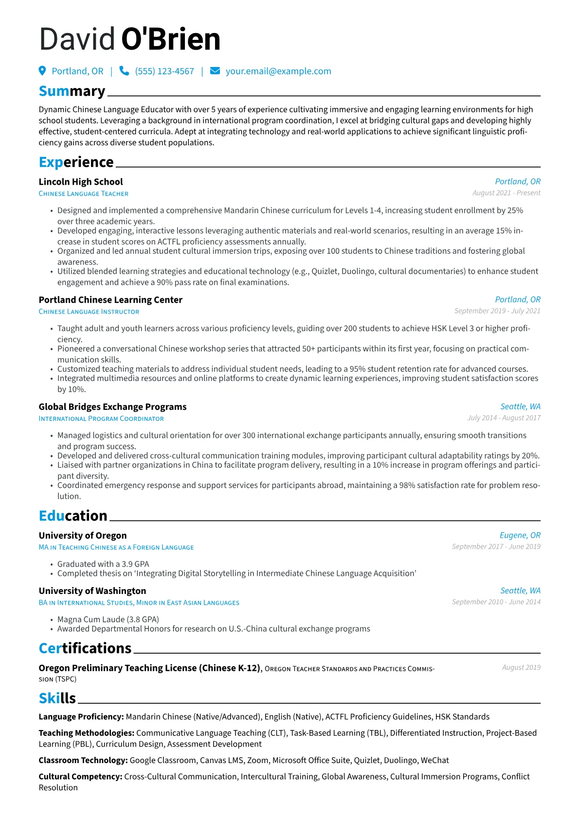 Career changer version - Page 1