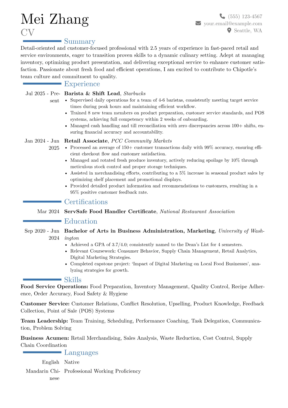 Career changer version - Page 1