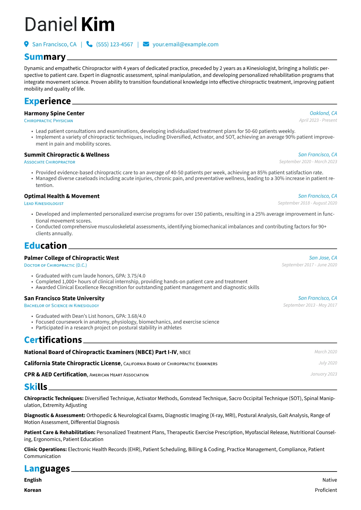 Career changer version - Page 1