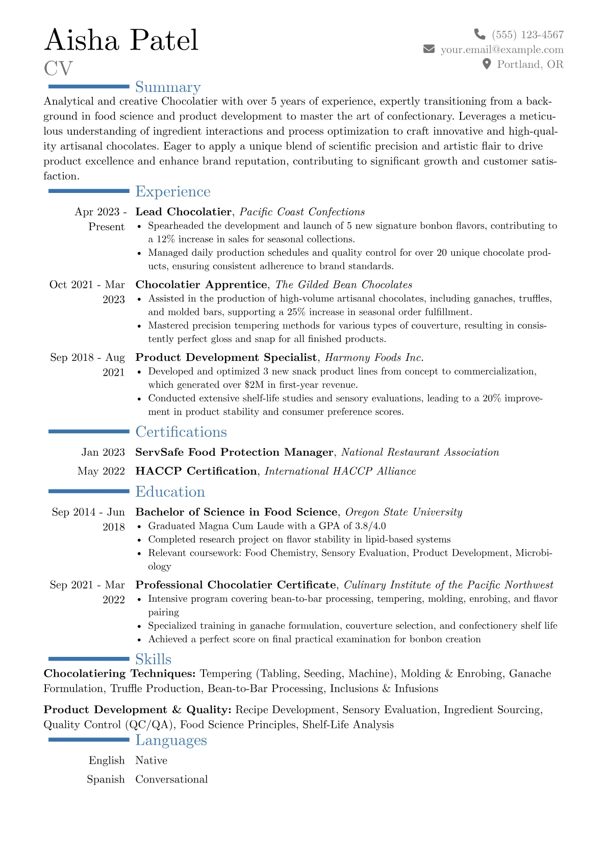 Career changer version - Page 1