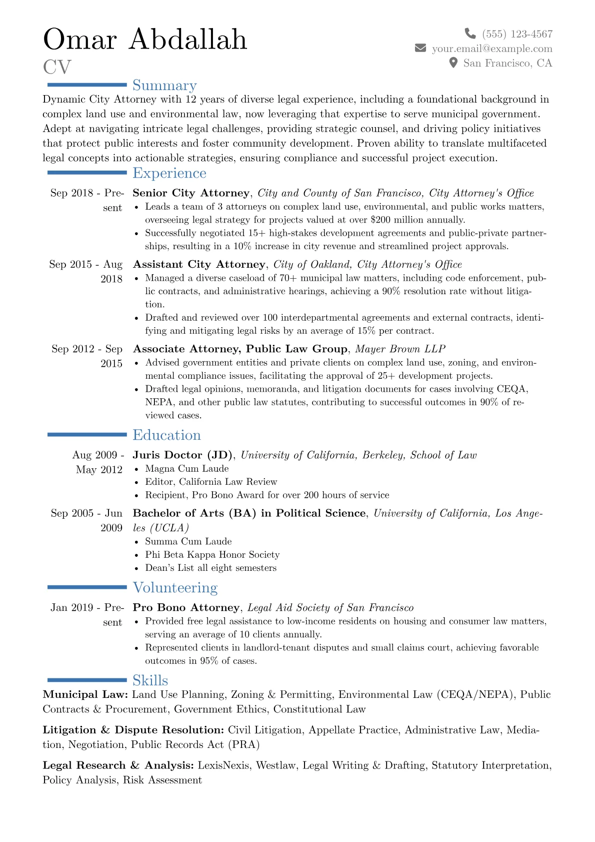 Career changer version - Page 1
